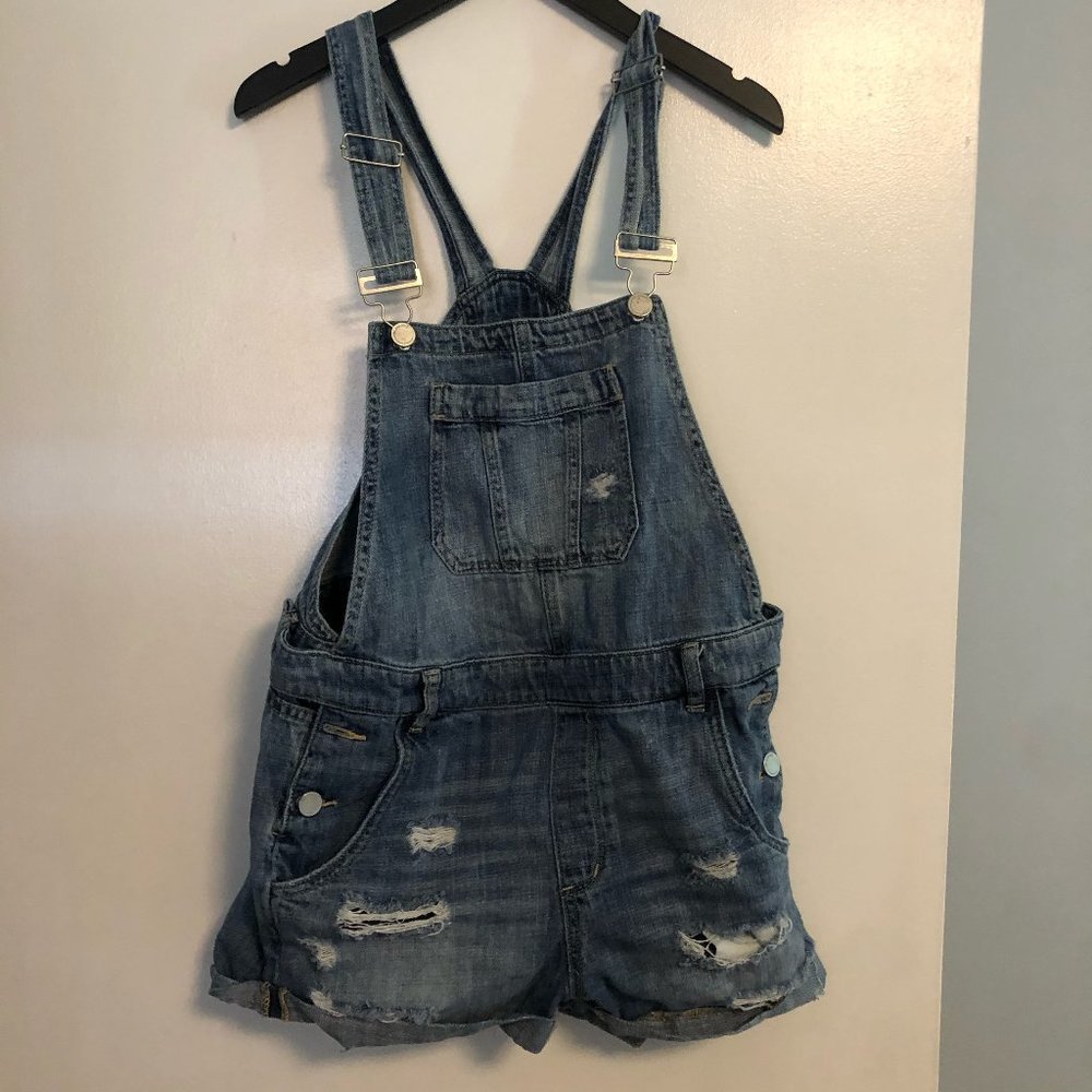 Blank NYC Overall Shorts